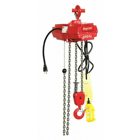 

Dayton Electric Chain Hoist 800 lb. 20 ft. 2GTD5