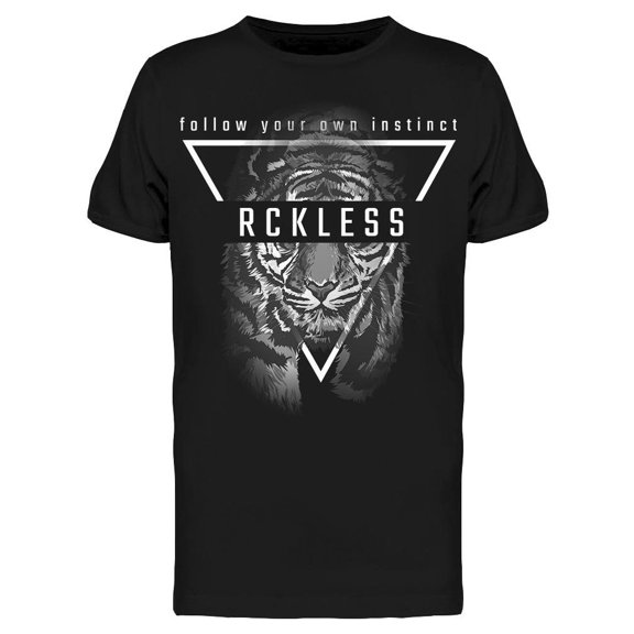 Follow Your Own Instinct Reckles Tee Men's -Image by Shutterstock