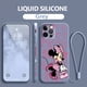 thumbnail image 3 of Funda de Minnie Mouse Disney para Apple iPhone, 15, 14, 13, 12, 11, XS, XR, X, 8, 7, SE Pro, Ultra Max Plus, Mini Liquid, cuerda izquierda, 3 of 5