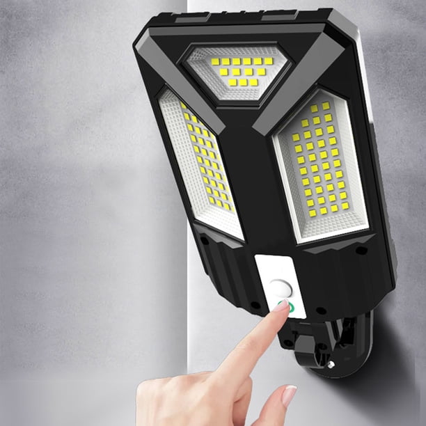 Fiudx Luz con Sensor de Movimiento para Exteriores, 87 Led de Iluminación Brillante, 3 Modos de Iluminación, Energía Solar, Impermeable Ip55, Fácil Instalación, para Patio, Jardín, Puerta de Entrada,