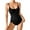 Black, variant on YUSHOW Women Sexy Scoop Neck Strap Bodysuit Backless Bodysuit Top Black,M