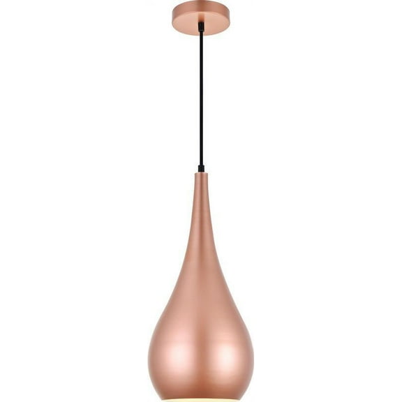 NORA Pendant 1-Light Honey Gold Aluminum Medium E26 Standard E28 40W 100W
