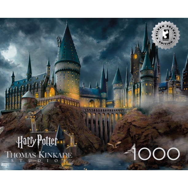 Rompecabezas: Ceaco Thomas Kinkade El castillo de Hogwarts de Harry Potter