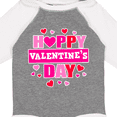 thumbnail image 4 of Inktastic Happy Valentine's Day with Hearts Boys or Girls Long Sleeve Baby Bodysuit, 4 of 5