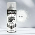 thumbnail image 6 of JENOLITE Directorust Spray Paint for Metal - WHITE - Gloss Finish for Indoor and Outdoor use - Multi-Surface for Metal, Plastic, Ceramic, Wood & Rusted Surfaces - 400ml 13.52fl oz, RAL9016, 6 of 8