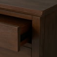 thumbnail image 4 of SAFAVIEH Couture Lisabet Contemporary Nightstand with 3 Drawers, Brown, 4 of 15