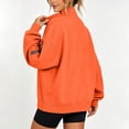 thumbnail image 7 of Kezqiaxn Womens Crewneck Sweatshirt Fashion Long Sleeve Fall Casual Pullover Tops with Pockets Sweatshirts for Women, 7 of 7