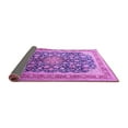 thumbnail image 2 of Ahgly Company Indoor Square Medallion Purple Traditional Area Rugs, 8' Square, 2 of 4