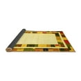 thumbnail image 2 of Ahgly Company Indoor Rectangle Abstract Yellow Contemporary Area Rugs, 5' x 7', 2 of 4