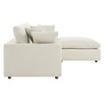 thumbnail image 3 of Modway Commix Down Filled Overstuffed Sectional Sofa in Light Beige, 3 of 8