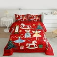 thumbnail image 2 of Manfei Vintage Nutcraker Queen Comforter Set,Merry Xmas Bedding Sets,Kawaii Girls Christmas Tree Bedding Comforter Set For Teens,Ultra Soft Home Decor Reversible,3 Pieces, 2 of 8