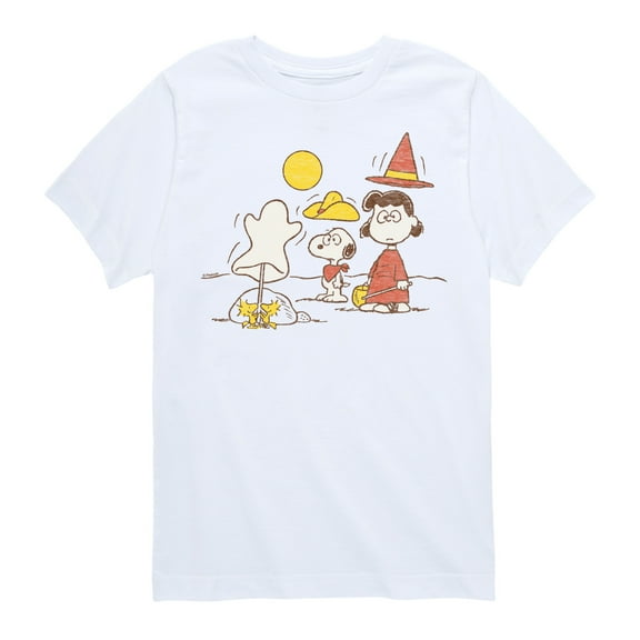 Peanuts - Snoopy And Lucy - Toddler & Youth Short Sleeve Graphic T-Shirt