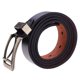 thumbnail image 1 of Cinturón de Hombre Cuero PU con Hebil Correa de Cintura Delgada para Negro Zulema Cinturón para hombres, 1 of 8