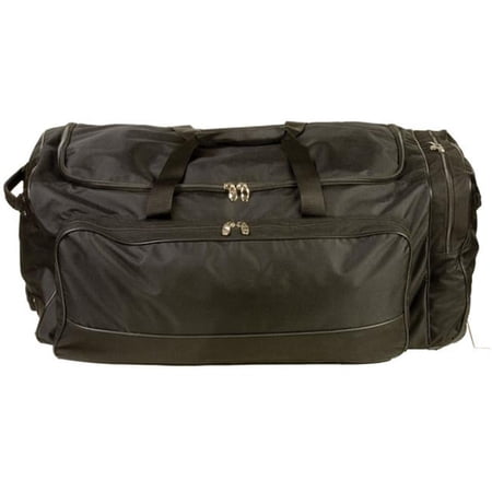 Wheeled Team Equipment Bag Black