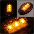 thumbnail image 3 of DNA Motoring For 99-10 Ford F250 F350 F450 Super Duty Dually Fender LED Side Marker Light Lamp 4PCS Smoked, 3 of 6