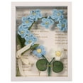 thumbnail image 1 of Wooden Crochet Flower Photo Frame Crochet Sunflower Display Stand  7” × 9”  White, 1 of 5