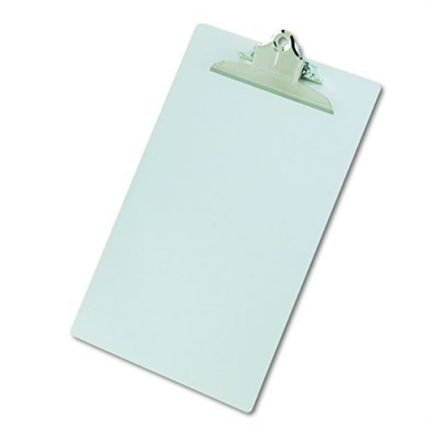 saunders 22519 recycled aluminum clipboard silver, legal size, 8.5 in