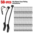 thumbnail image 2 of 50-1PCS Rig Aligner Carp Fishing Accessories D Rig Kicker Hook Line Aligners Anti Sleeves for Outdoor Fishing Supplies 50PCS Small, 2 of 6