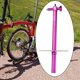thumbnail image 4 of Calibrador de alineación de suspensión de cambio de bicicletas, cola de herramientas de reparación con barra de medición Rosado Cola Medidor de alineación de bicicletas, 4 of 8