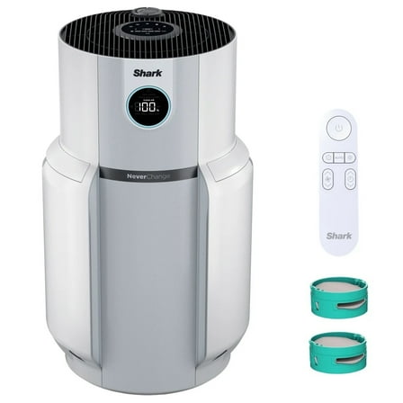 Shark - NeverChange Air Purifier MAX, 5-Year Filter Life, HP302 - White