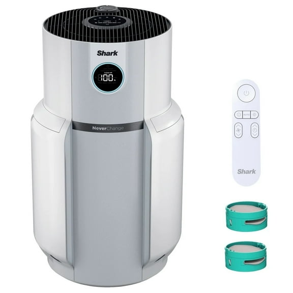 Shark - NeverChange Air Purifier MAX, 5-Year Filter Life, HP302 - White