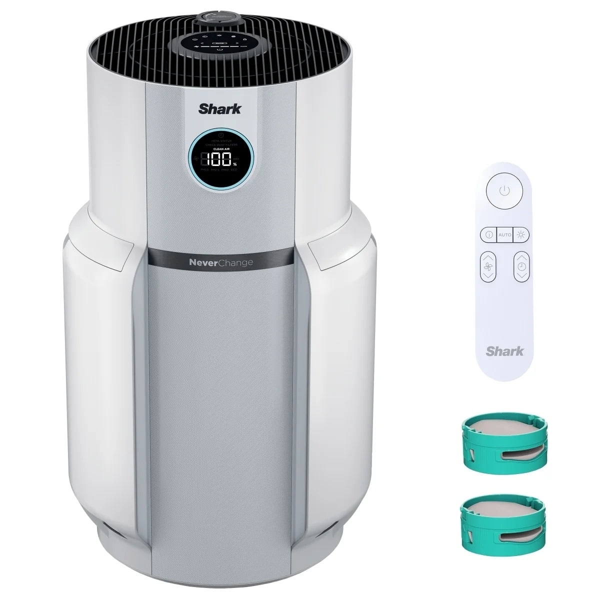 Shark-NeverChange Air Purifier MAX, 5-Year Filter Life, HP302 - White