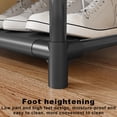 thumbnail image 4 of WRKEKC Clearance Freestanding Corner Coat Rack with 2 Shelves - Multi-Functional Hall Tree for Entryway, Bedroom (170cm Height, Steel/Plastic), 4 of 9
