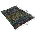thumbnail image 4 of Math Equations Periodic Table Black Pattern Blanket,Comfortable Soft Flannel Throw Blanket,All Season,Warm Lightweight Blankets for Sofa Bed Couch Living Room Chair,40"x50", 4 of 4