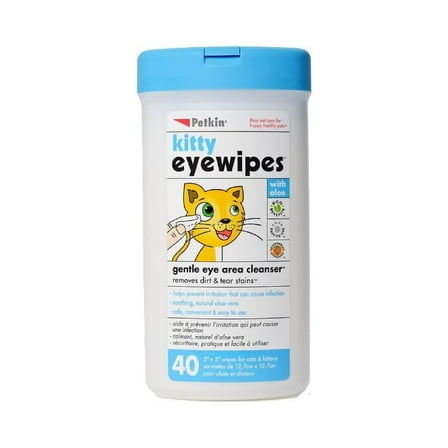 Petkin - Kitty Eyewipes (40ct)