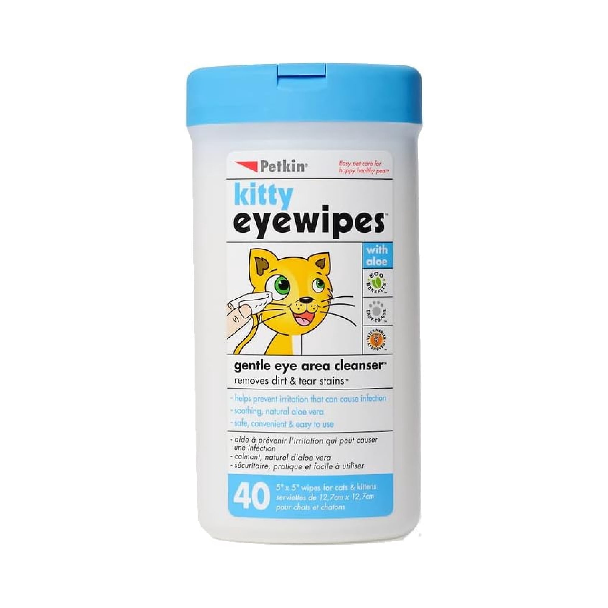 Petkin - Kitty Eyewipes (40ct)