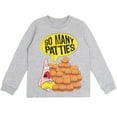 thumbnail image 3 of SpongeBob SquarePants Patrick SpongeBob SquarePants Big Boys 2 Pack Long Sleeve T-Shirts Little Kid to Big Kid, 3 of 5