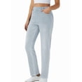 thumbnail image 2 of Straight Leg Jeans for Women Stretchy Pull on Sweatpant Jean Trendy Tummy Control High Waisted Denim Pants XXL, 2 of 7