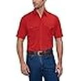 thumbnail image 3 of Ely Cattleman Chemise Western Unie à Manches Courtes pour Homme, Rouge, XX-Grand, 3 of 4