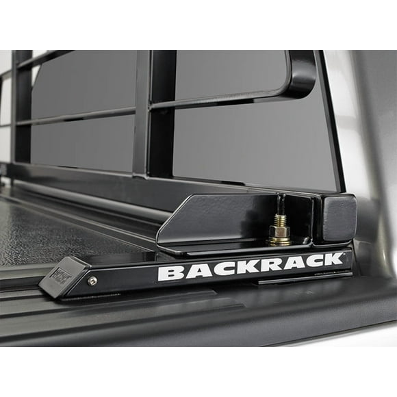 BackRack Headache Rack Mounting Kit 40124 For Back Rack Headache Racks; Black; With Rail Plates/Hardware