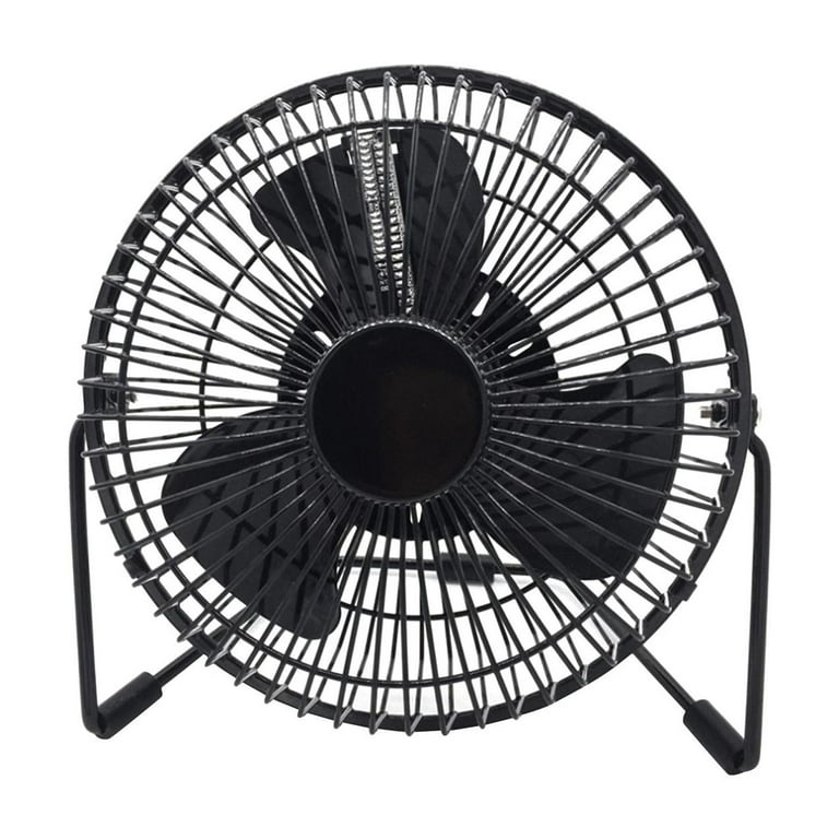 LED USB Clock Fan with Real Time Clock Display Function Summer