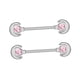 thumbnail image 3 of Pendientes de barra,Pendientes de barra industrial,regalo elegante y artesanal,Joyas para piercing corporal Suministros elegantes para bodas,Piercing Barra Moda Titanio Fiesta Mujer,Pendientes, 3 of 8