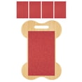 thumbnail image 4 of DOLITY Tapis à Griffer pour Chien Résistant à l'Usure Rouge, 4 of 9