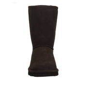 BEARPAW Womens Elle Short Chocolate Size 7 | Classic Suede Pull On Fashion Boot | Cozy Winter Boots for Women