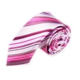 thumbnail image 1 of TopTie Unisex Necktie Solid Color Purple Skinny Tie, 1 of 7