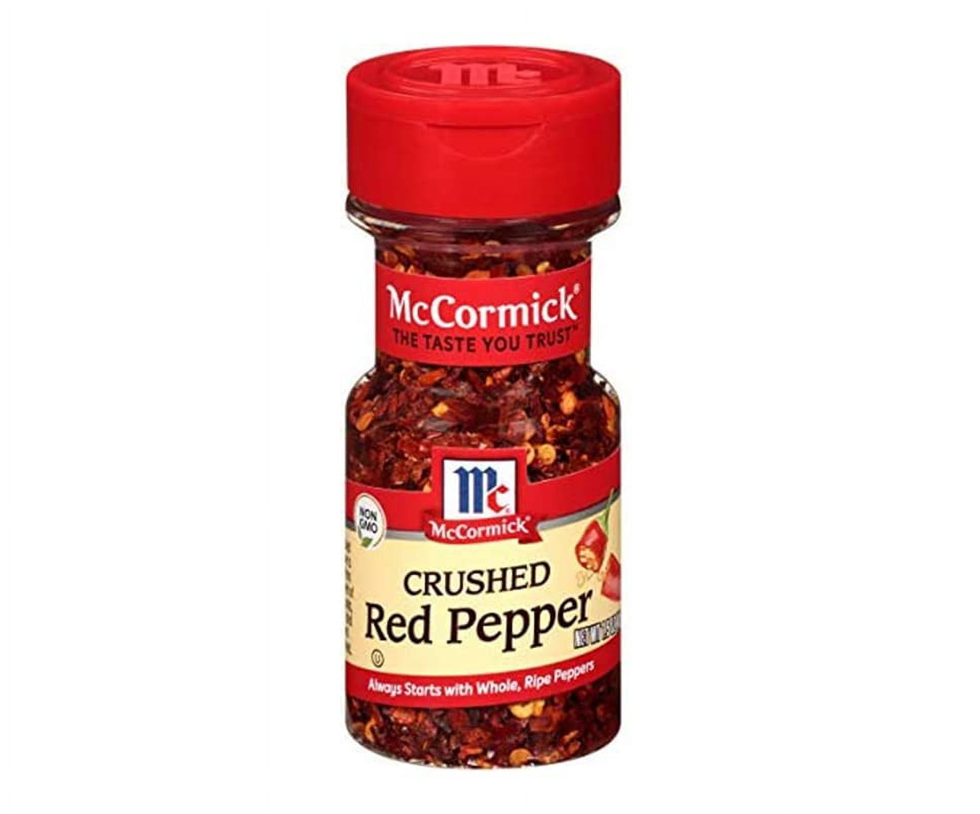 McCormick Crushed Red Pepper ZS23 (Pack of 2) - Walmart.com