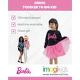 thumbnail image 3 of Vestido Barbie French Terry para niñas pequeñas, 6 años, 3 of 6