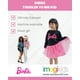thumbnail image 3 of Vestido Barbie French Terry para niñas grandes, negro, 14-16 años, 3 of 6