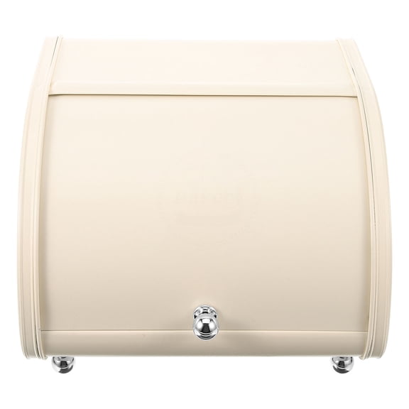 ELAYARD Space Saving Carbon Steel Bread Box with Sliding Lid for Kitchen and Snack Storage