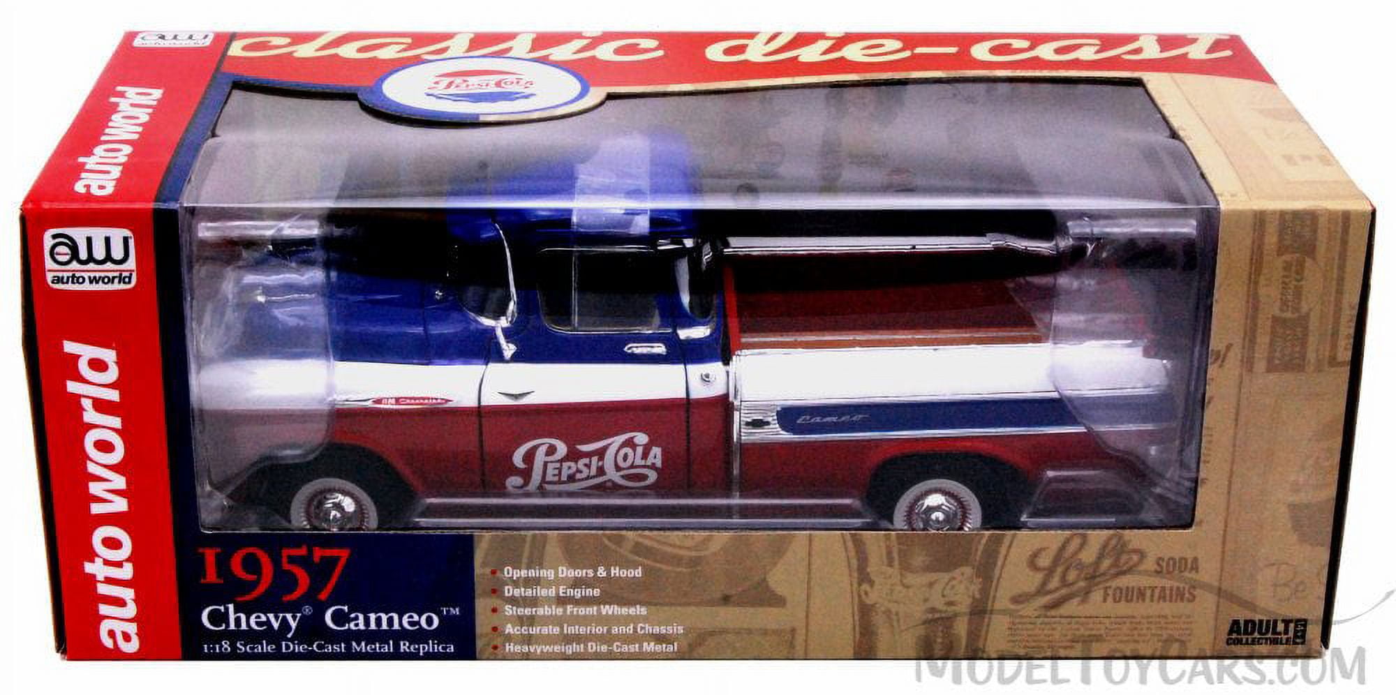 1957 Chevrolet Cameo Pickup Truck Pepsi Cola
