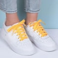 thumbnail image 3 of ORUYROP [2 Pairs] Flat Shoe Laces for Sneakers, 2/5" Wide Athletic Shoelaces in 10 Color, 3 of 7