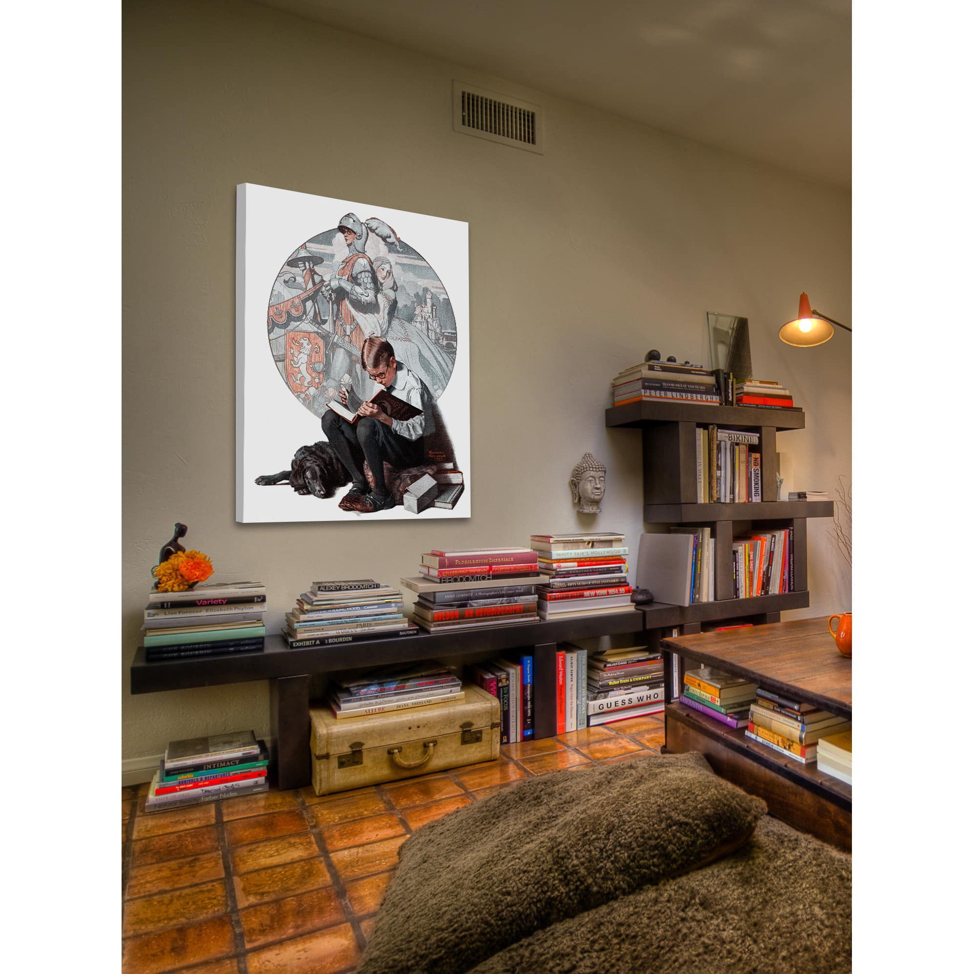 Marmont Hill "Age of Romance" by Norman Rockwell Painting Print on Canvas