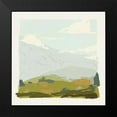 thumbnail image 2 of Green, Jacob 20x20 Black Modern Framed Museum Art Print Titled - Alpine Ascent I, 2 of 5
