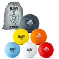thumbnail image 1 of Juego de pelotas pliométricas Marv Balls Velo Soft Shell con costuras, 1 of 5