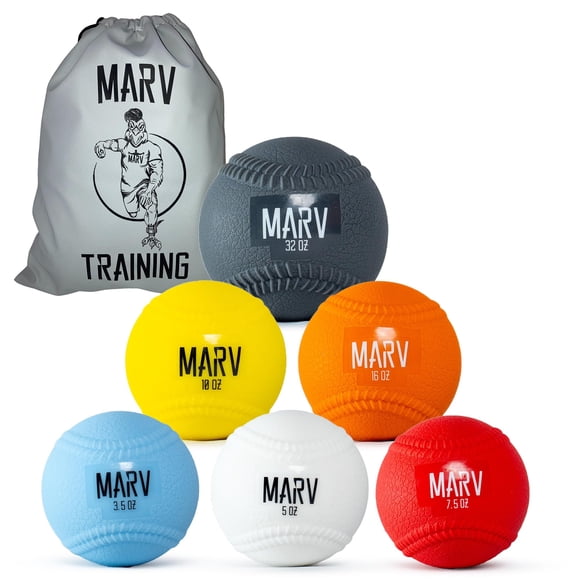 Juego de pelotas pliométricas Marv Balls Velo Soft Shell con costuras