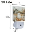 thumbnail image 4 of Yayeee LED Night Light for The Home Plug in With Light Sensors 2 Pack, Cute Halloween Pumpkins, 4 of 6